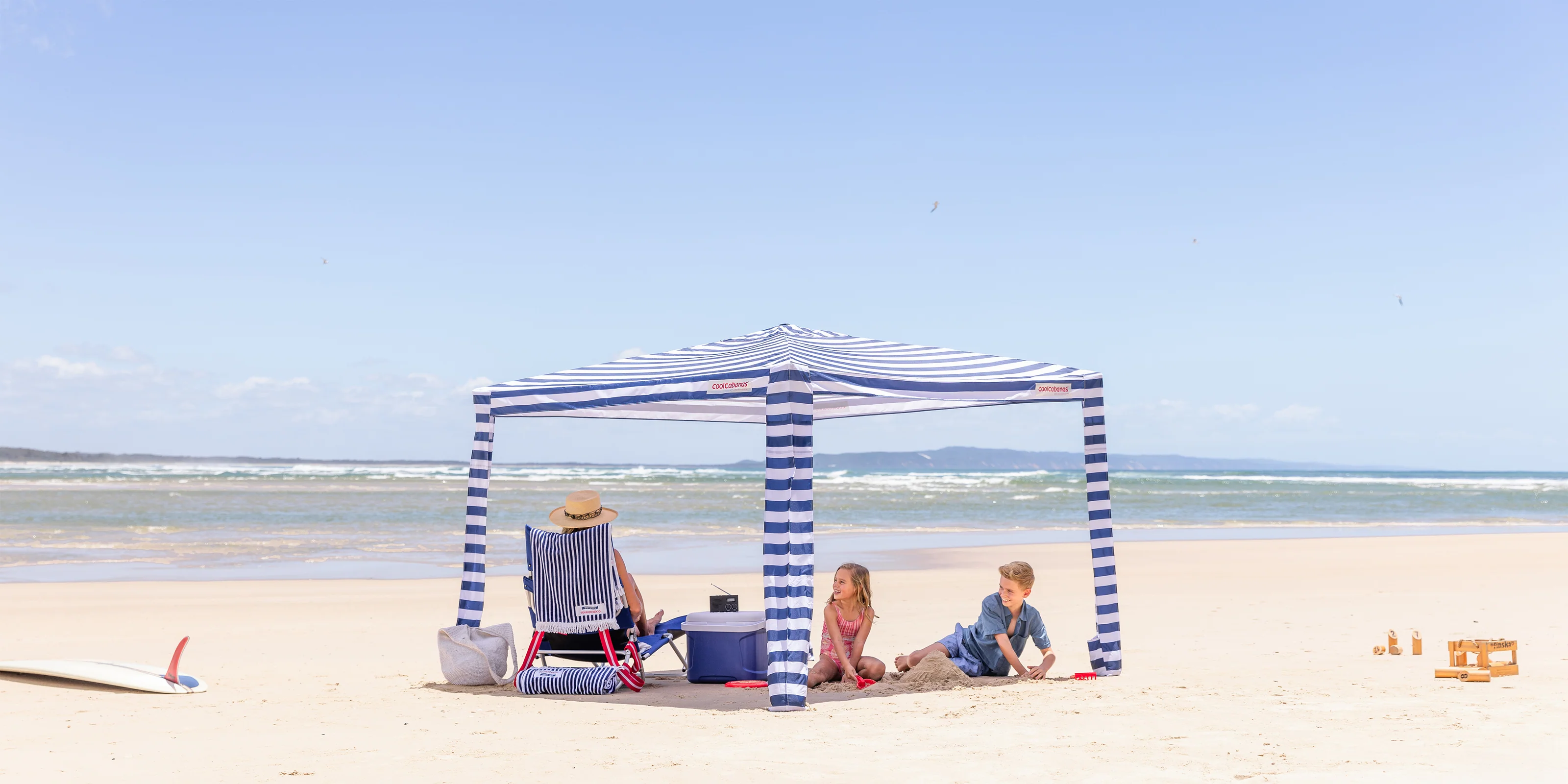 The Ultimate Family Beach Shade
